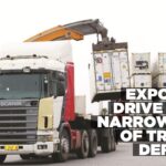 Merchandise trade deficit contracts 49%