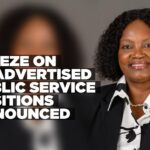Government freezes non-advertised public service positions
