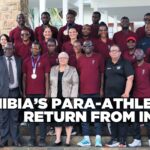 Team Namibia returns home from World Para Athletics Championships