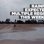 Rainfall expected in multiple regions this weekend