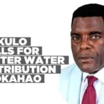 Shikulo wants an improved water supply system in the Okahao Constituency