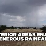 Interior areas enjoy generous rainfall
