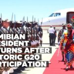 President Nandi-Ndaitwah returns home after G20 Summit
