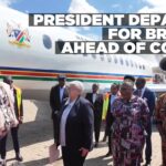 President Nandi-Ndaitwah heads to Brazil for COP30 climate summit