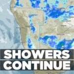 SHOWERS CONTINUE