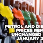 Government keeps fuel prices unchanged for January 2026