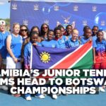 Junior tennis teams represent Namibia at regional championships