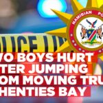 Two minor boys injured after jumping from moving truck