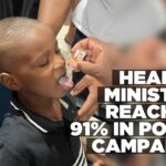 Health ministry records 91% coverage in first round of polio campaign