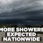 Widespread showers expected on Monday following impressive weekend rainfall