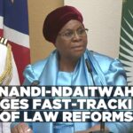 President Nandi-Ndaitwah stresses urgency of legislative reforms