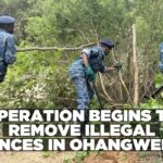 The dismantling of illegal fences commences in Ohangwena