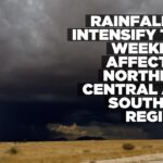 Rainfall to intensify this weekend, affecting northern, central and southern regions