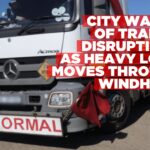 Motorists urged to expect delays as abnormal load passes through Windhoek