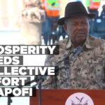 Kapofi urges unity, resilience, growth