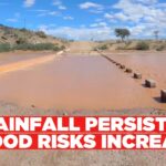 Rainfall persists, flood risks increase