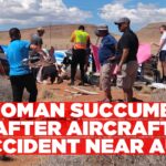 German woman succumbs to injuries after plane crash