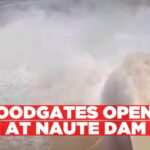 Floodgates opened at Naute Dam