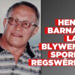 Hennie Barnard: Lewe en Regskuns
