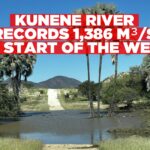 Kunene River records 1,386 m³/s at start of the week