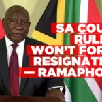 Ramaphosa stands firm after Constitutional Court ruling