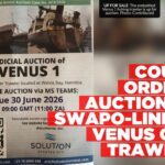Fishing vessel Venus One linked to SWAPO company to be auctioned on 30 June