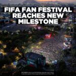 FIFA Fan Festival hits 2 million visitors as World Cup 2026 group stage unfolds