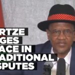Gertze urges southern traditional communities to settle disputes without court action