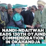 Nandi-Ndaitwah honours Kahimemua Nguvauva, calls for unity and nation-building