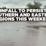 Rainfall to persist in southern and eastern regions this weekend