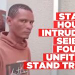 State House intruder Seibeb found unfit to stand trial