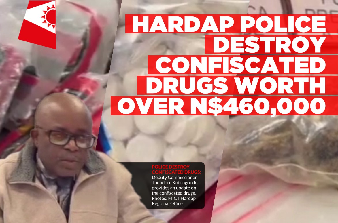 Hardap police destroy confiscated drugs worth over N$460,000
