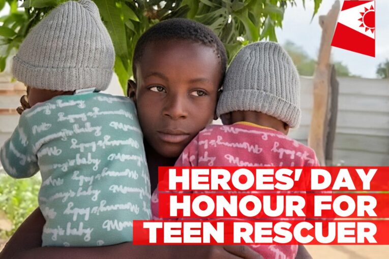 Teen who saved drowning twins to officially receive National Hero status during Heroes' Day commemorations
