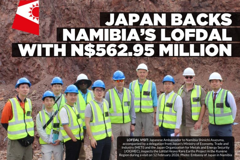 Japan commits N$562.95 million to Namibia’s strategic rare earth project