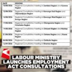 Labour ministry hosts regional consultations on amendment of Employment Service Act