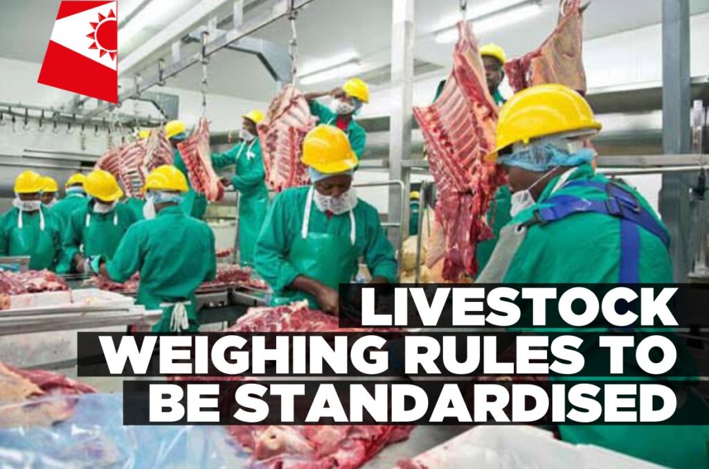 Namibia Adopts Standardised Livestock Carcass Weighing Standard