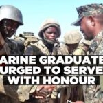 Naval School Commandant urges Marines to uphold the highest standards of military service