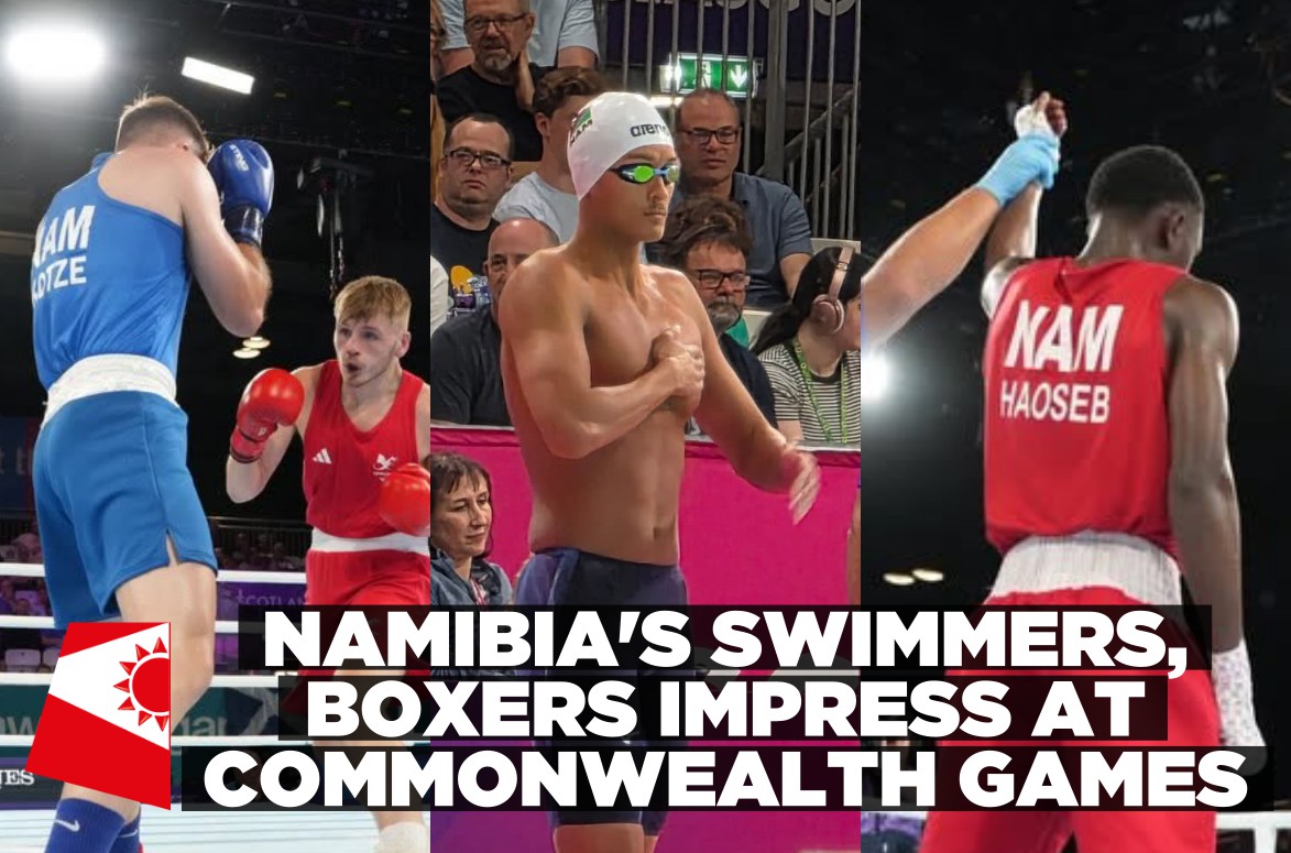 Team Namibia records swimming milestone and boxing victories at Commonwealth Games