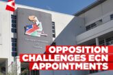 Opposition MP threatens urgent court action over ECN appointments