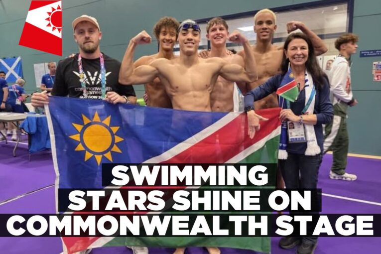 Namibian swimmers set national records at Commonwealth Games