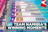 Team Namibia records victories and milestones at Glasgow Commonwealth Games
