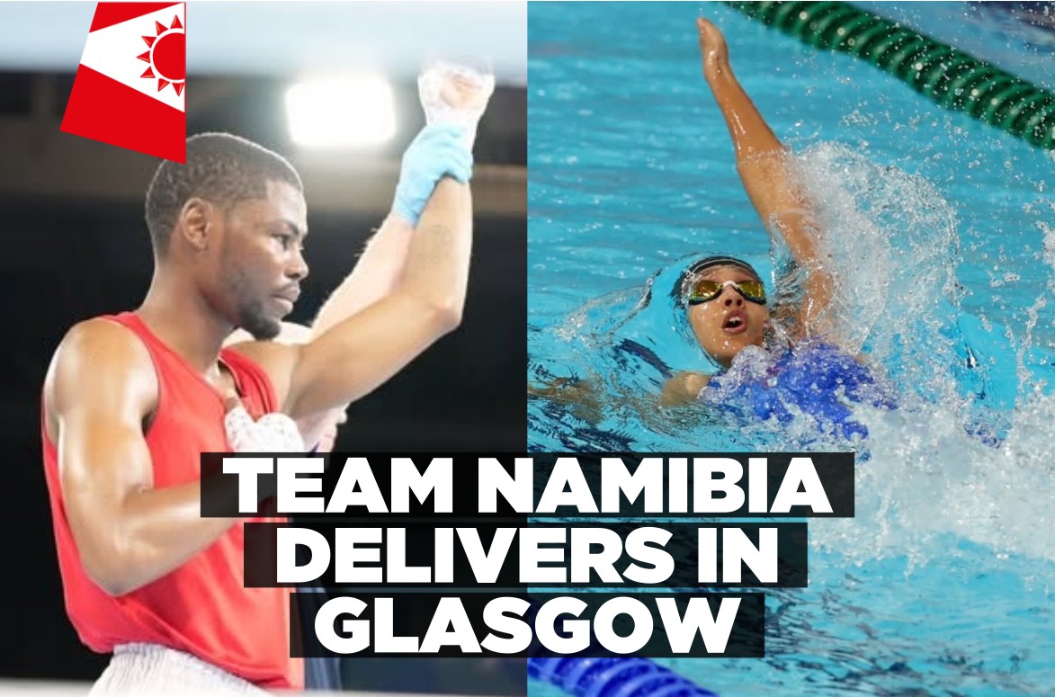 Team Namibia celebrates swimming records, boxing progress at Commonwealth Games