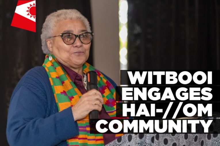 Vice President and stakeholders discuss challenges facing Hai-//om San community