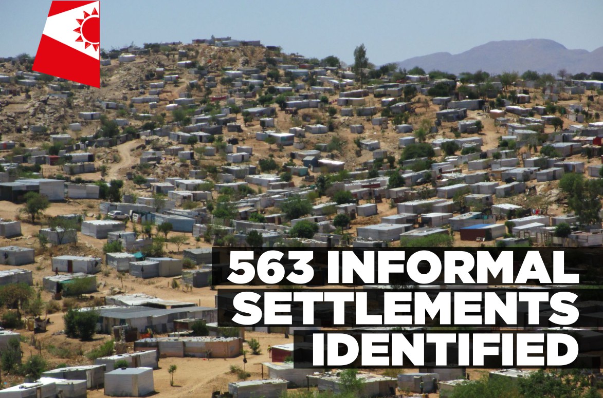 Namibia has over 500 informal settlements countrywide