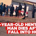 Henties man dies after falling into hole