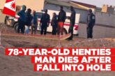 Henties man dies after falling into hole
