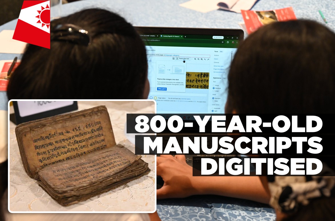 Centuries-old Newa manuscripts brought online