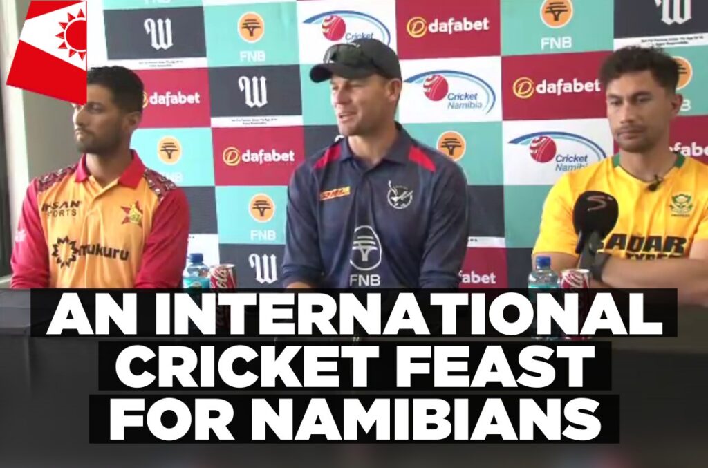 An International Cricket Feast For Namibians