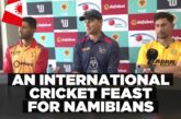 An International Cricket Feast For Namibians