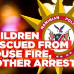 Oranjemund woman arrested after leaving children locked in house that caught fire